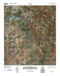 Hearne South Texas Historical topographic map, 1:24000 scale, 7.5 X 7.5 Minute, Year 2010
