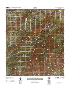 Heart Mountain Texas Historical topographic map, 1:24000 scale, 7.5 X 7.5 Minute, Year 2013