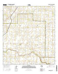 Hebbronville SE Texas Current topographic map, 1:24000 scale, 7.5 X 7.5 Minute, Year 2016