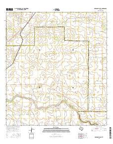 Hebbronville SE Texas Current topographic map, 1:24000 scale, 7.5 X 7.5 Minute, Year 2016