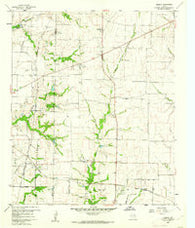 Hebron Texas Historical topographic map, 1:24000 scale, 7.5 X 7.5 Minute, Year 1960