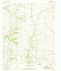 Hebron Texas Historical topographic map, 1:24000 scale, 7.5 X 7.5 Minute, Year 1960