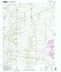 Hebron Texas Historical topographic map, 1:24000 scale, 7.5 X 7.5 Minute, Year 1960