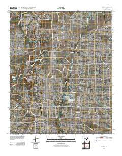 Hebron Texas Historical topographic map, 1:24000 scale, 7.5 X 7.5 Minute, Year 2010