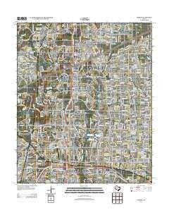 Hebron Texas Historical topographic map, 1:24000 scale, 7.5 X 7.5 Minute, Year 2013