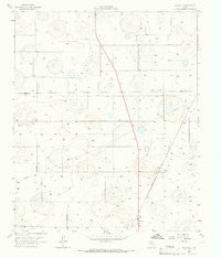 Heckville Texas Historical topographic map, 1:24000 scale, 7.5 X 7.5 Minute, Year 1965