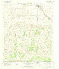 Hedley Texas Historical topographic map, 1:24000 scale, 7.5 X 7.5 Minute, Year 1963