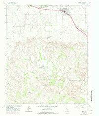 Hedley Texas Historical topographic map, 1:24000 scale, 7.5 X 7.5 Minute, Year 1963