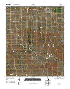 Hedley Texas Historical topographic map, 1:24000 scale, 7.5 X 7.5 Minute, Year 2010