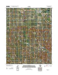 Hedley Texas Historical topographic map, 1:24000 scale, 7.5 X 7.5 Minute, Year 2012