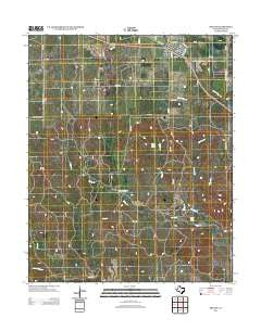 Hedley Texas Historical topographic map, 1:24000 scale, 7.5 X 7.5 Minute, Year 2012