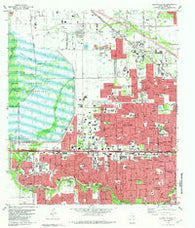 Hedwig Village Texas Historical topographic map, 1:24000 scale, 7.5 X 7.5 Minute, Year 1982
