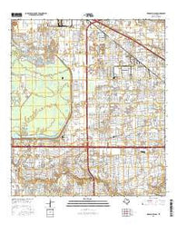 Hedwig Village Texas Current topographic map, 1:24000 scale, 7.5 X 7.5 Minute, Year 2016