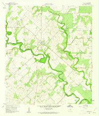 Helena Texas Historical topographic map, 1:24000 scale, 7.5 X 7.5 Minute, Year 1960