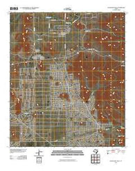 Helms West Well Texas Historical topographic map, 1:24000 scale, 7.5 X 7.5 Minute, Year 2010