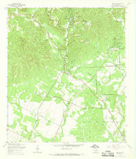 Helotes Texas Historical topographic map, 1:24000 scale, 7.5 X 7.5 Minute, Year 1966