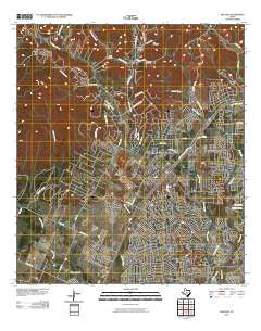 Helotes Texas Historical topographic map, 1:24000 scale, 7.5 X 7.5 Minute, Year 2010