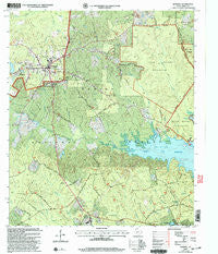 Hemphill Texas Historical topographic map, 1:24000 scale, 7.5 X 7.5 Minute, Year 2003