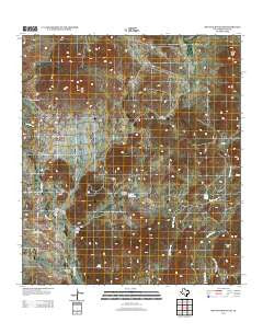 Hen Egg Mountain Texas Historical topographic map, 1:24000 scale, 7.5 X 7.5 Minute, Year 2012