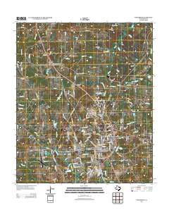 Henderson Texas Historical topographic map, 1:24000 scale, 7.5 X 7.5 Minute, Year 2013