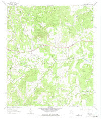 Henly Texas Historical topographic map, 1:24000 scale, 7.5 X 7.5 Minute, Year 1963