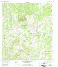 Henly Texas Historical topographic map, 1:24000 scale, 7.5 X 7.5 Minute, Year 1963