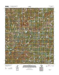 Henly Texas Historical topographic map, 1:24000 scale, 7.5 X 7.5 Minute, Year 2012