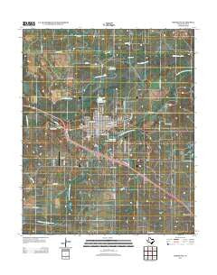 Henrietta Texas Historical topographic map, 1:24000 scale, 7.5 X 7.5 Minute, Year 2012