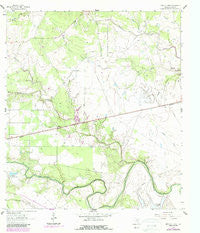 Hensley Lake Texas Historical topographic map, 1:24000 scale, 7.5 X 7.5 Minute, Year 1962