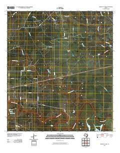 Hensley Lake Texas Historical topographic map, 1:24000 scale, 7.5 X 7.5 Minute, Year 2010
