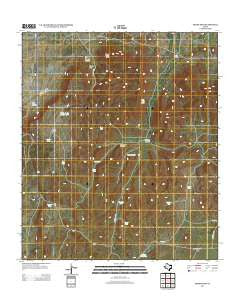 Herds Pass Texas Historical topographic map, 1:24000 scale, 7.5 X 7.5 Minute, Year 2012