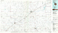 Hereford Texas Historical topographic map, 1:100000 scale, 30 X 60 Minute, Year 1985