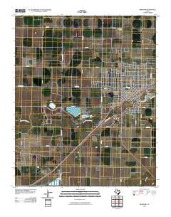 Hereford Texas Historical topographic map, 1:24000 scale, 7.5 X 7.5 Minute, Year 2010