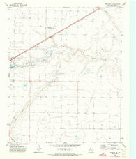Hereford SE Texas Historical topographic map, 1:24000 scale, 7.5 X 7.5 Minute, Year 1971