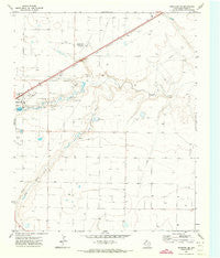 Hereford SE Texas Historical topographic map, 1:24000 scale, 7.5 X 7.5 Minute, Year 1971