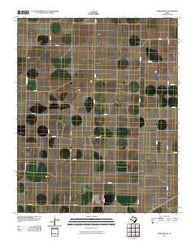 Hereford NE Texas Historical topographic map, 1:24000 scale, 7.5 X 7.5 Minute, Year 2010
