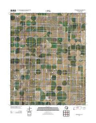 Hereford NE Texas Historical topographic map, 1:24000 scale, 7.5 X 7.5 Minute, Year 2012