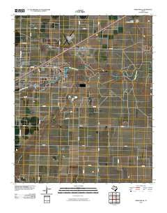 Hereford SE Texas Historical topographic map, 1:24000 scale, 7.5 X 7.5 Minute, Year 2010