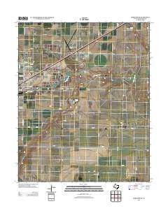 Hereford SE Texas Historical topographic map, 1:24000 scale, 7.5 X 7.5 Minute, Year 2012