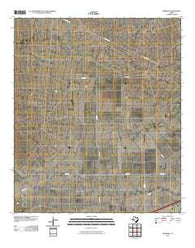 Hermosa Texas Historical topographic map, 1:24000 scale, 7.5 X 7.5 Minute, Year 2010