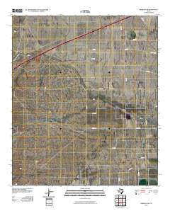 Hermosa SW Texas Historical topographic map, 1:24000 scale, 7.5 X 7.5 Minute, Year 2010