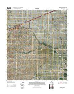 Hermosa SW Texas Historical topographic map, 1:24000 scale, 7.5 X 7.5 Minute, Year 2012