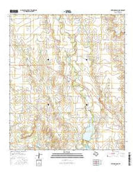 Herring Ranch Texas Current topographic map, 1:24000 scale, 7.5 X 7.5 Minute, Year 2016