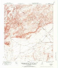 Hess Canyon Texas Historical topographic map, 1:62500 scale, 15 X 15 Minute, Year 1923