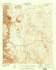 Heuco Mountains Texas Historical topographic map, 1:62500 scale, 15 X 15 Minute, Year 1941