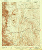 Heuco Mountains Texas Historical topographic map, 1:62500 scale, 15 X 15 Minute, Year 1943