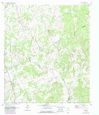 Hicks Texas Historical topographic map, 1:24000 scale, 7.5 X 7.5 Minute, Year 1962
