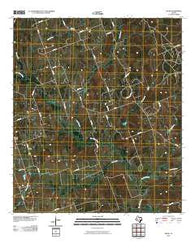 Hicks Texas Historical topographic map, 1:24000 scale, 7.5 X 7.5 Minute, Year 2010