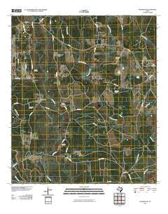 Hicksbaugh Texas Historical topographic map, 1:24000 scale, 7.5 X 7.5 Minute, Year 2010
