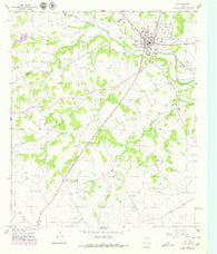 Hico Texas Historical topographic map, 1:24000 scale, 7.5 X 7.5 Minute, Year 1956